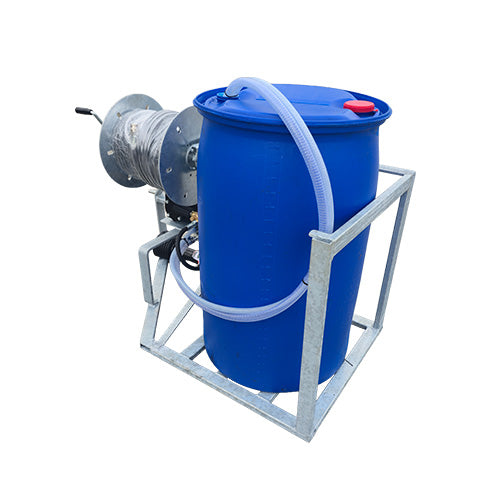 Hawk PTO Tractor Washer 25LPM/4000 PSI Barrel Frame Galvanised Reel + 40M Hose