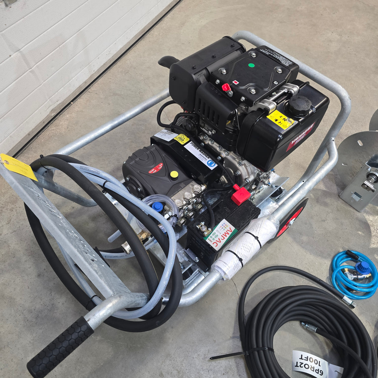 Yanmar Diesel Pressure Washer – Twin Reel Foam Package