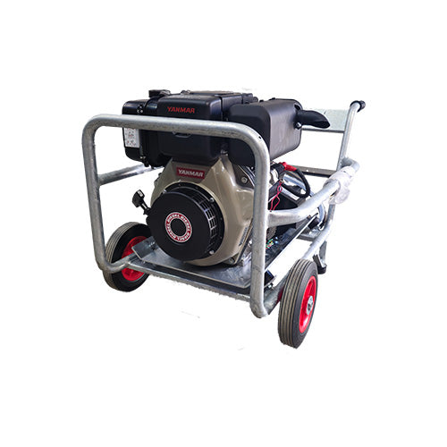 10HP Yanmar Diesel Pressure Washer 18LPM/3000 PSI Galvanised