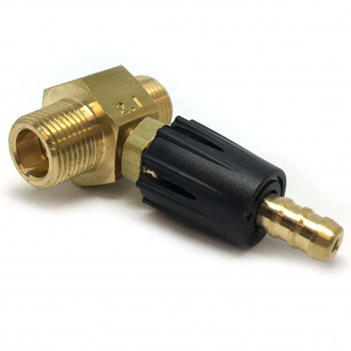 Adjustable Chemical Injector 3/8" (M/M) | 2.3mm Nozzle
