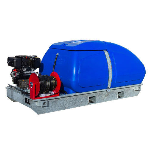 Pressure Washer Skid Bowser – Yanmar L100-V 18 LPM Comet Pump + 30M Reel