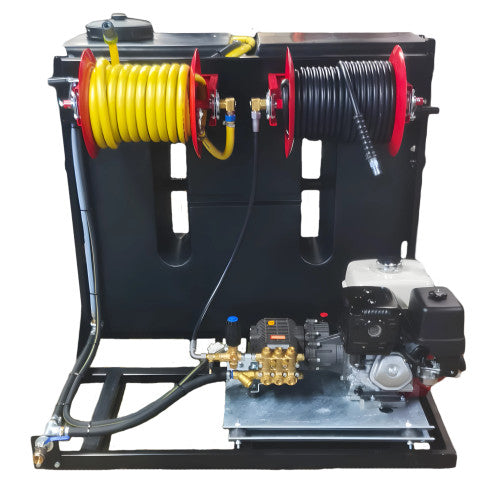 Multi Wash Van Pack Skid Setup