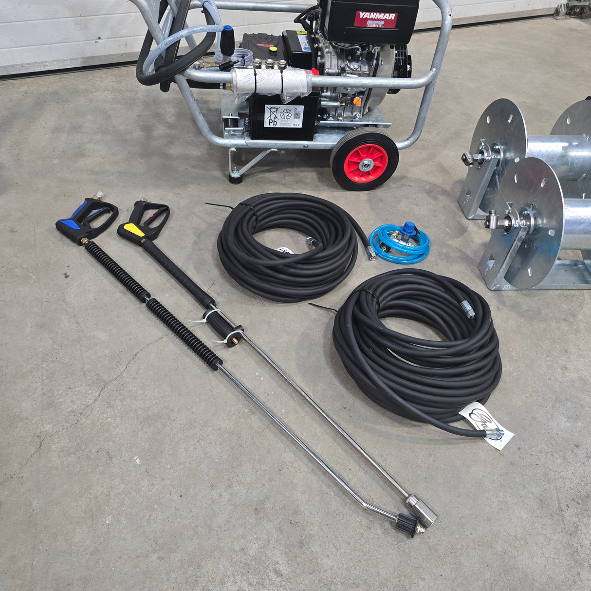 Yanmar Diesel Pressure Washer – Twin Reel Foam Package