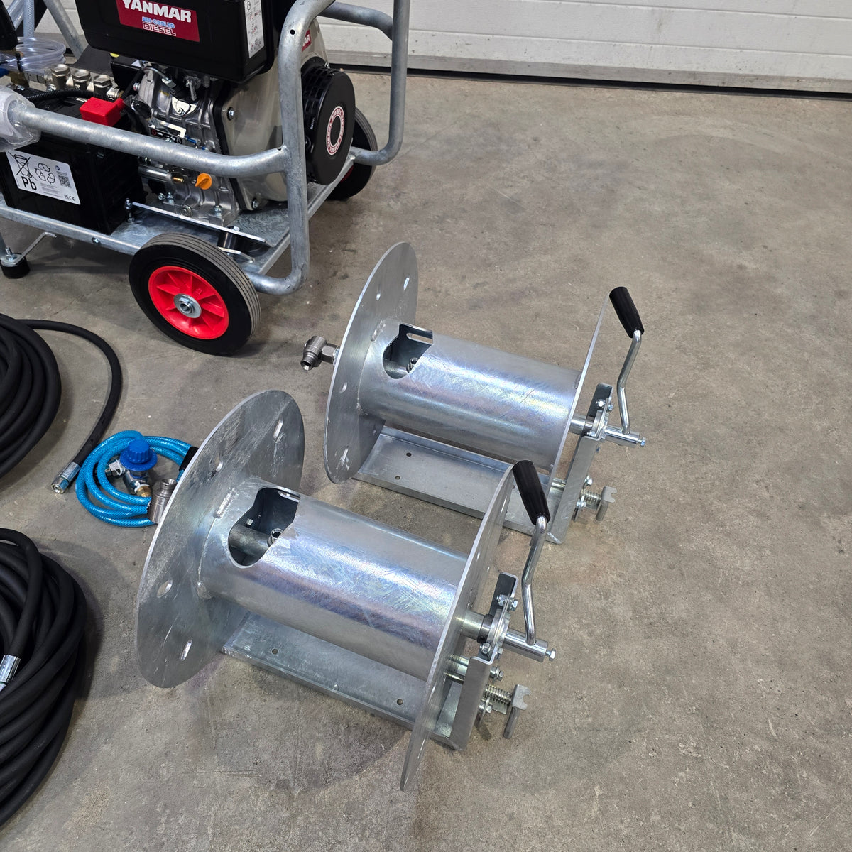 Yanmar Diesel Pressure Washer – Twin Reel Foam Package