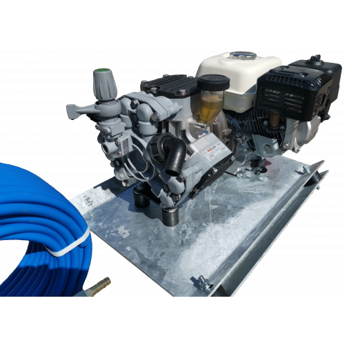 Industrial Softwash System - SOFTMAX Honda GX200 40 LPM Skid Frame