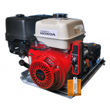 Honda GX390 Skid Frame Electric Start Pressure Washer 21LPM/3000 PSI