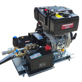 10HP Yanmar Diesel Skid Frame Pressure Washer 18LPM/3000 PSI