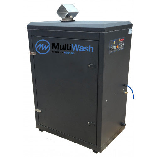 MWSTATIC Cabinet Hot Water Pressure Washer 12LPM/2200 PSI