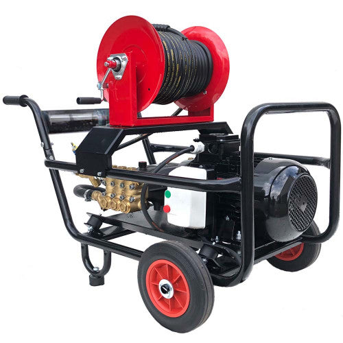 MW27:20 Pressure Washer 27LPM/3000 PSI Reel + 30M Hose (3-Phase)