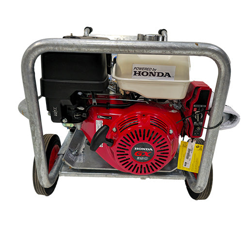 Honda GX390 Key Start Pressure Washer 21LPM/3000 PSI Galvanised