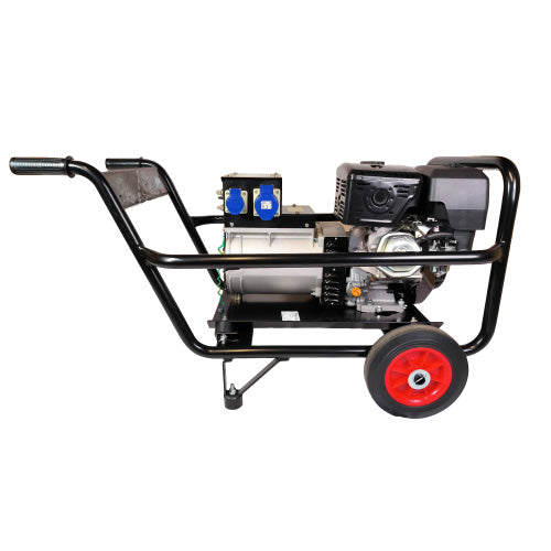Loncin G420 Industrial Generator 8.0 kVA AVR Trolley Frame
