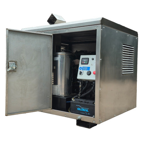 Yanmar 3-Cylinder Diesel Hot Water Pressure Cube 33LPM/3600 PSI